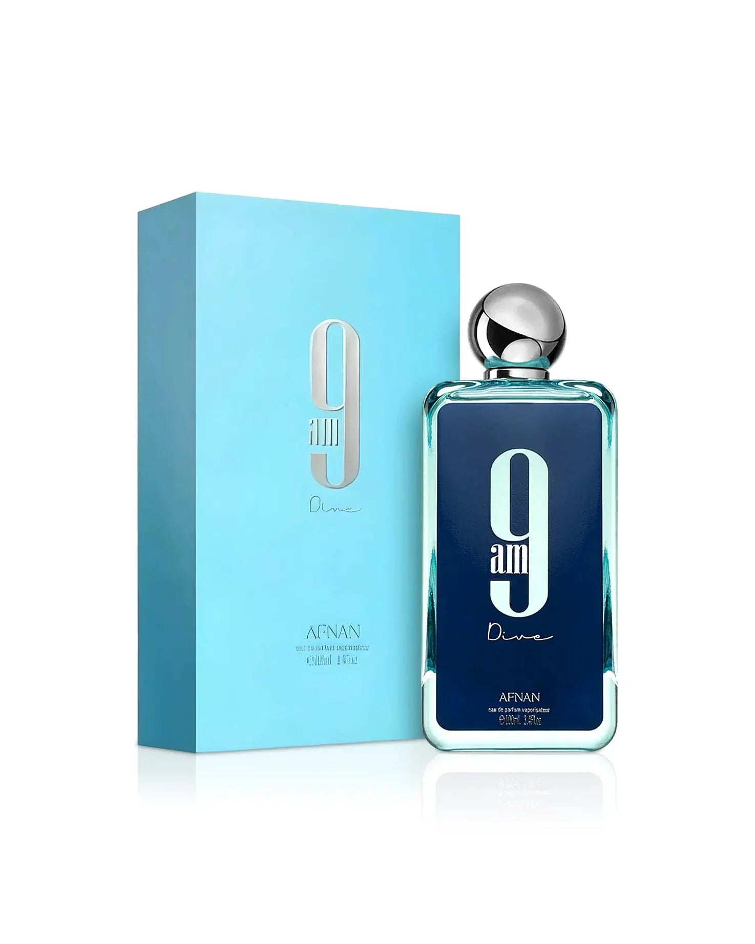 Afnan 9am Dive Eau de Parfum spray Unisex 3.4oz, 1oz équivaut à 30ml 100ml Brand New Item Afnan