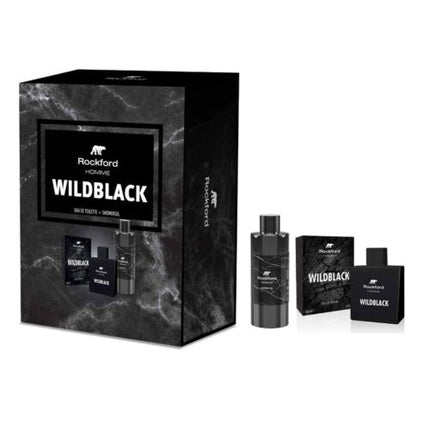 Rockford Men's Wildblack Box Set EDT 100ml and Shower Gel 250ml Rockford