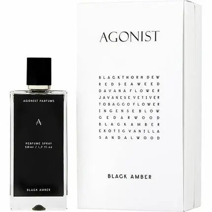 Agonist Black Amber By Agonist Eau De Parfum Spray 1.7 Oz Agonist Black Amber