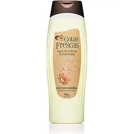 Agua De Colonia Gotas Frescas Hombre Instituto Español 750ml Instituto Español