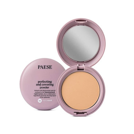 Paese Cosmetics Nanorevit 06 Honey Perfecting and Covering Powder Mattifying 9g