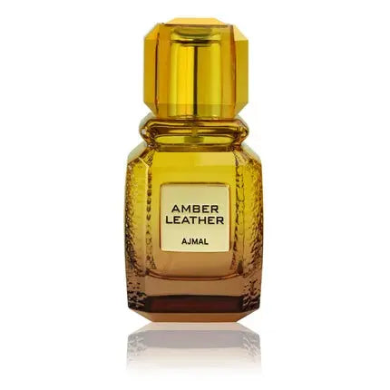 Ajmal Amber Leather 3.4 FL OZ Long-lasting Fragrance Handpicked Luxury Perfume for Men Women Made in Dubai Ajmal