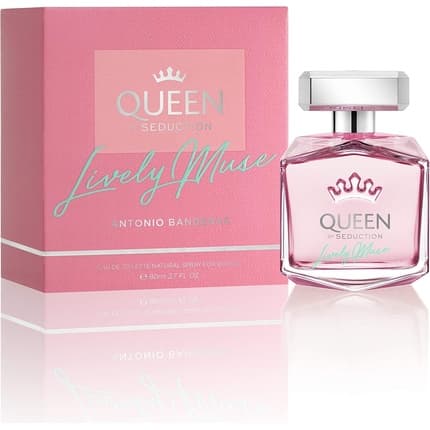 Antonio Banderas Queen Of Seduction Lively Muse Eau de Toilette (EDT) Femme 80ml
