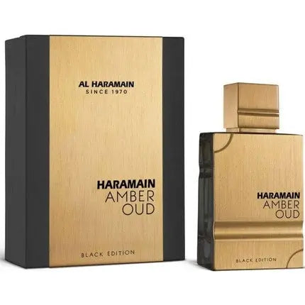 Al-Haramain Amber Oud Black Edition Eau De Parfum spray 5 oz, 1oz équivaut à 30ml Pour Homme Al-Haramain