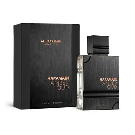 Al-Haramain Amber Oud Private Edition Eau de parfum  Unisex 2.0 Fl oz, 1oz équivaut à 30ml Spray Al-Haramain