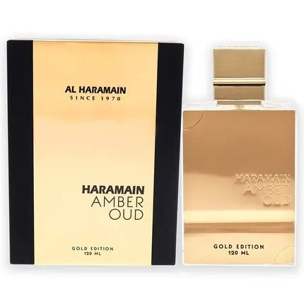 Al-Haramain Amber Oud for Unisex 4oz, 1oz équivaut à 30ml Eau de parfum  Spray Gold Edition Al-Haramain