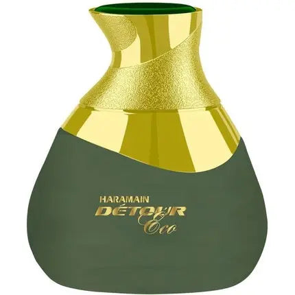 Al Haramain Detour Noir Eco 100ml Eau de Parfume Spray Arabian Perfume for Women Luxury Unisex Scent Al Haramain