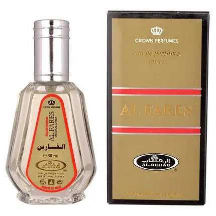 Al Rehab Al Fares Eau de Perfume Spray for Men 1.7 Ounce Wood Al Rehab