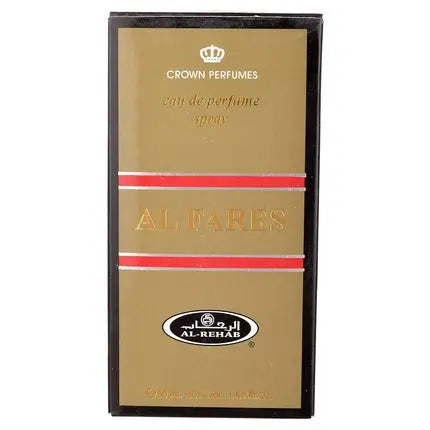 Al Rehab Al Fares Eau de Perfume Spray for Men 1.7 Ounce Wood Al Rehab