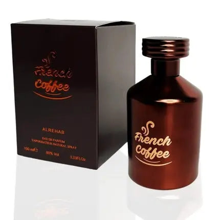 Al-Rehab French Coffee Eau de Parfum Spray for Unisex 3.4 Ounce Coffee 3.4 Fl Oz Al Rehab