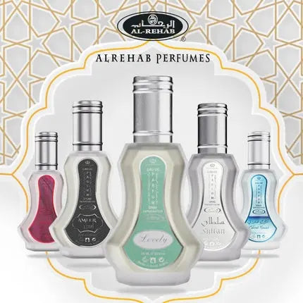 Al Rehab Lovely Eau de Parfum Spray for Unisex 1.18 Ounce Al Rehab