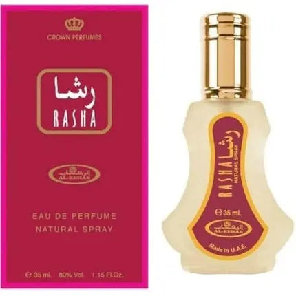 Al Rehab Perfumes Rasha Eau de Parfum Spray for Women 1.18 Ounce Al Rehab