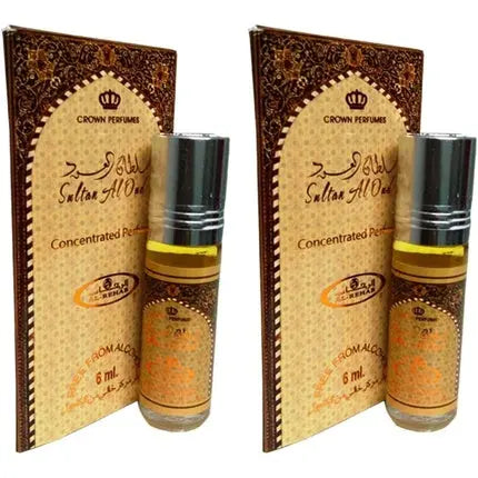 Al-Rehab Sultan Al Oud Musk Fragrance 6ml 100% Oil Al Rehab