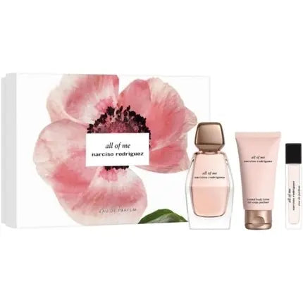 All Of Me par Narciso Rodriguez pour femme  3 Pc Coffret 3.3oz, 1oz équivaut à 30ml Eau de parfum  Spray 1.6oz, 1oz équivaut à 30ml Body Lotion 0.33oz, 1oz équivaut à 30ml Eau de parfum  Spray Narciso Rodriguez