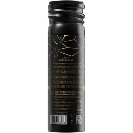 Amber Al Zahab Unisex Body Spray 200ml Extra Long Lasting Perfumed Body Deodorant by Nylaa Perfume Nylaa