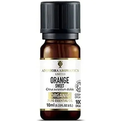 Amphora Aromatics COSMOS Organic Sweet Orange Essential Oil 10ml Amphora Aromatics