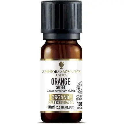Amphora Aromatics COSMOS Organic Sweet Orange Essential Oil 10ml Amphora Aromatics