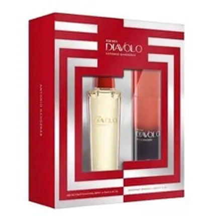 Antonio Banderas Diavolo For Man Gift Set Edt 100 Ml And Deodorant Spray 150 Ml Antonio Banderas