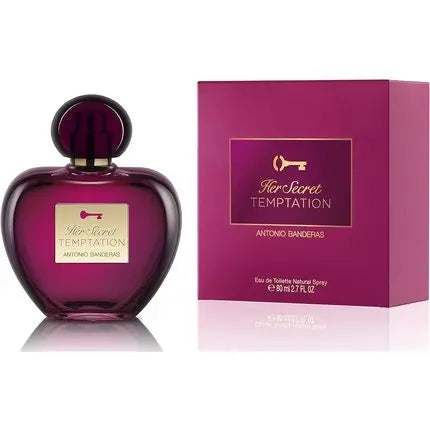 Antonio Banderas Her Secret Temptation Eau de Toilette pour femme  80ml Antonio Banderas