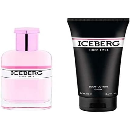 Iceberg Since 1974 2 Piece Gift Set: - Body Lotion Eau de Parfum 100ml Unisexe