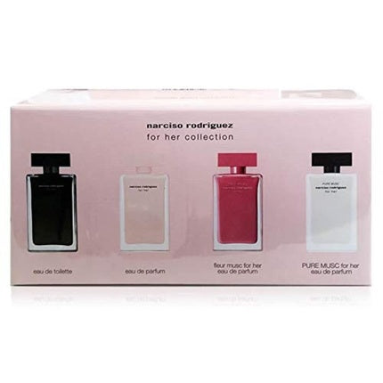 Narciso Rodriguez for Her Mini Splash Gift Set for Women - 4 Pieces