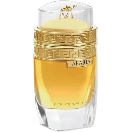 Arabia Eau de Parfum for Women 100ml - Floral Fruity Rose Raspberry Vanilla Sandalwood Oakmoss Amber Musk Emper