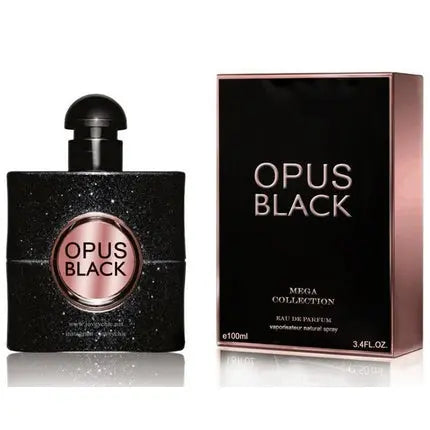 Ard Al Zaafaran Mega Collection Opus Black Eau De Parfum Spray 3.4 Ounce Unisex Maison Alhambra