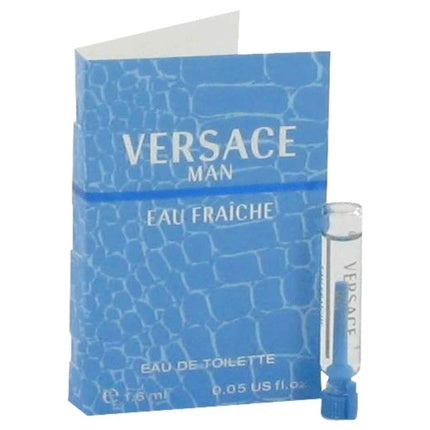 Versace Man by Versace Eau Fraiche Vial Sample 0.03oz for Men Versace