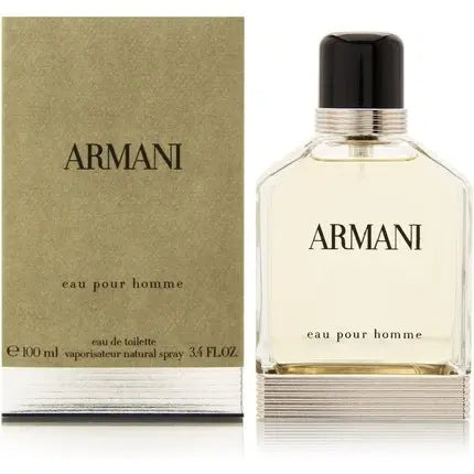 Armani Eau  Pour Homme Eau de Toilette 100ml Wood Giorgio Armani