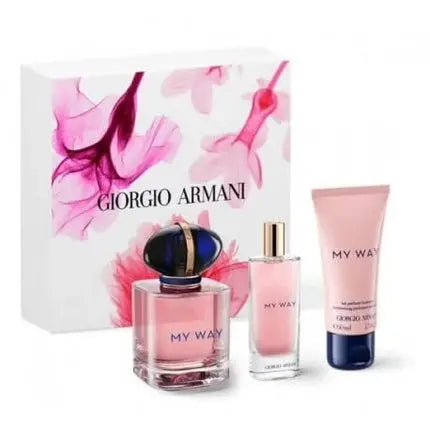 Armani My Way Eau de Parfum 50ml with Body Lotion 50ml Giorgio Armani