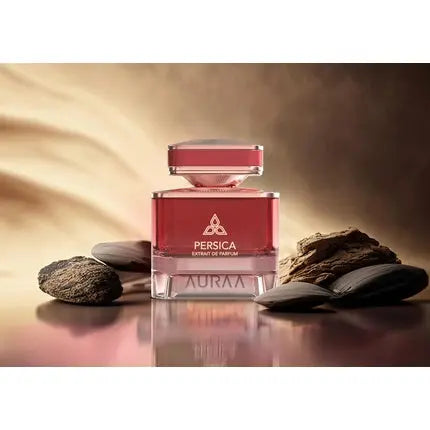 Auraa Desire Persica Extrait De Perfume 100ml Floral Sweet Fragrance for Women - Baie Rose, Saffron, Cashmere Wood Scents Long Lasting Eau de Parfum Auraa Desire