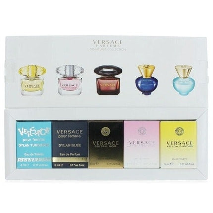 Versace  pour femme  Collection Parfum  Mini Splash 0.17oz, 1oz équivaut à 30ml 5ml Versace