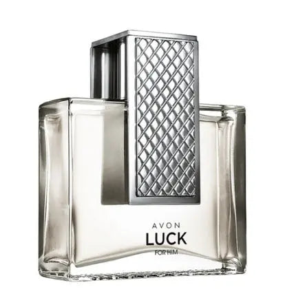 Avon Luck For Him Eau De Toilette 75 Ml Nutmeg Amber New Avon