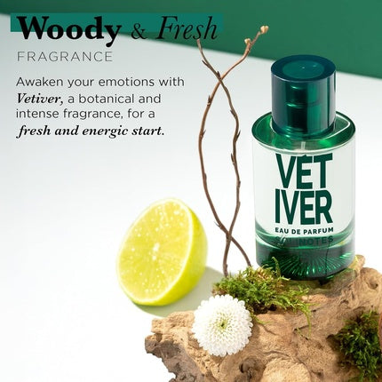 Solinotes Vetiver Perfume - Bold and Sensual Adventure Eau de Parfum (EDP) Homme