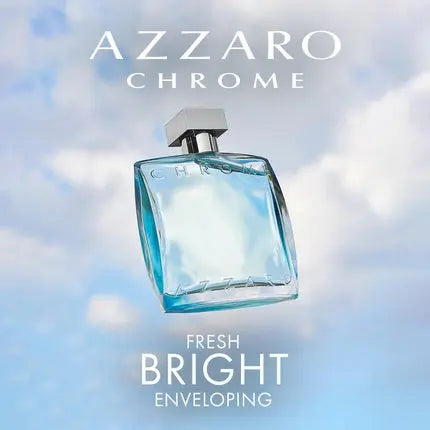 Azzaro Chrome Eau De Toilette Fresh Aquatic Men's Cologne - Citrus Woody Azzaro