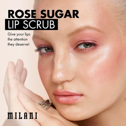 Milani Rose Sugar Lip Scrub Lip Exfoliator for Lip Care and Lip Repair