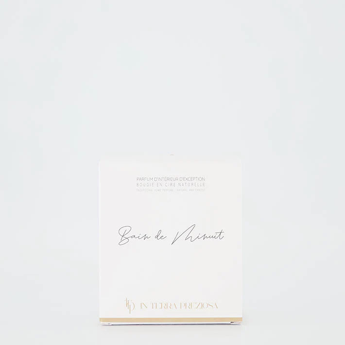 Bougie naturelle d'exception - Bain de Minuit in terra preziosa