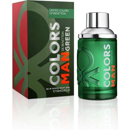 Benetton Colors Man Green Eau De Toilette 100ml For Men