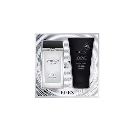 Bi-Es Cyberman Eau De Toilette 90ml & Shower Gel 150ml Set Bi Es