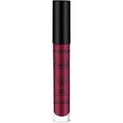 DEBORAH Fluid 09 Velvet Lipstick Makeup Lips Purple Wine