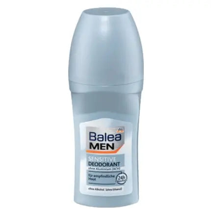 Balea Men Sensitive Skin Deodorant Roll-On 50ml - Gentle Protection For Sensitive Skin Balea