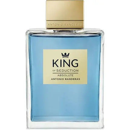 Banderas Perfumes King of Seduction Absolute Eau de Toilette for Men Long Lasting Elegant Casual and Masculine Fragrance Woody and Moss Notes Ideal for Day Wear 200ml Banderas