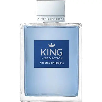 Banderas Perfumes King of Seduction Eau de Toilette Spray for Men with Bergamot and Apple 200ml Antonio Banderas