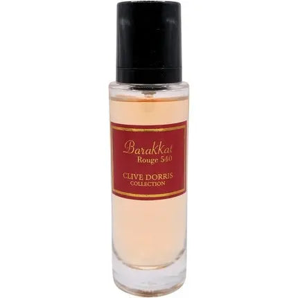 Barakkat Rouge 540 30ml by Clive Dorris Collection Exquisite Women's Mini Perfume with Warm Oriental Notes Sticky Desk