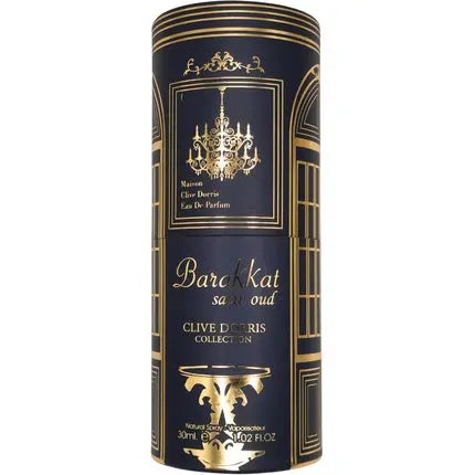 Barakkat Satin Oud 30ml Eau de Parfum by Clive Dorris Collection Travel Size Perfume for Men and Women Sticky Desk