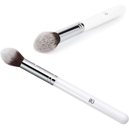 T4B Ilu Mu 305 Small Round Contour Makeup Brush for Blush, Bronzers or Highlighters - Bristles 30mm, Brush 186mm