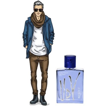 Ulric De Varens Night Eau de Toilette (EDT) Homme 100ml