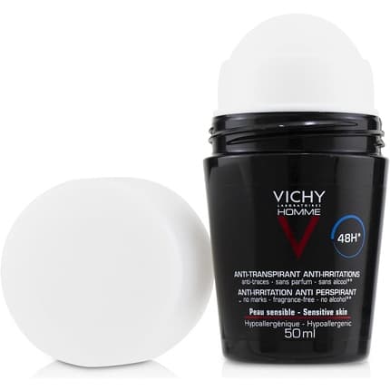 Vichy 48h Deodorant Roll-On for Sensitive Skin Déodorant (Déo) Homme 50ml