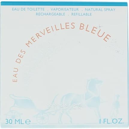 Hermès Hermes Eau Des Merveilles Bleue Refillable Eau de Toilette (EDT) Femme 30ml