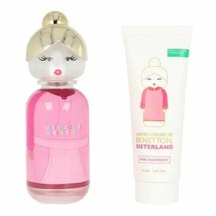 Benetton Sisterland Pink Raspberry Women's Perfume Set - Pack of 2 Benetton